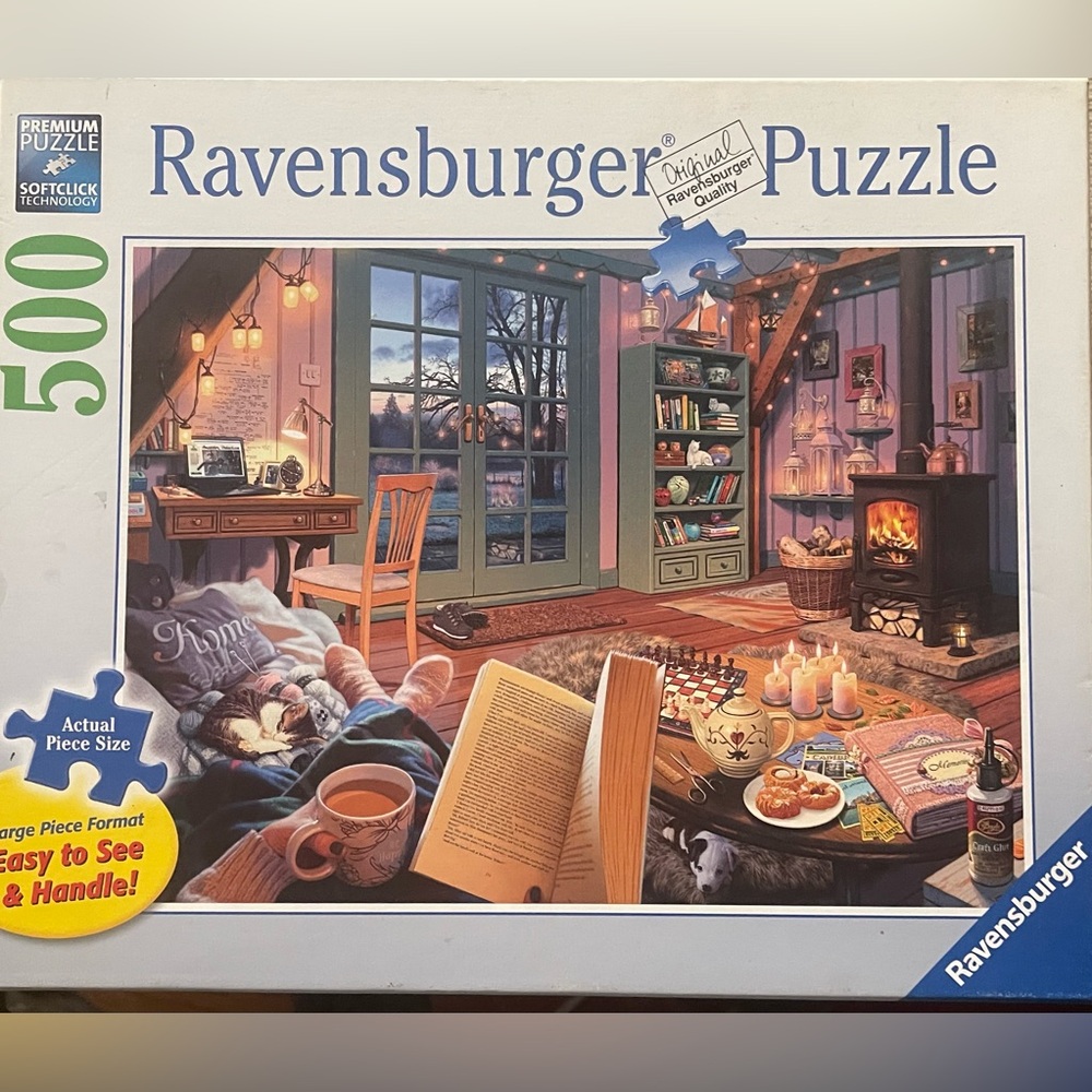Ravensburger Cozy Living Room Puzzle - 500 Pieces